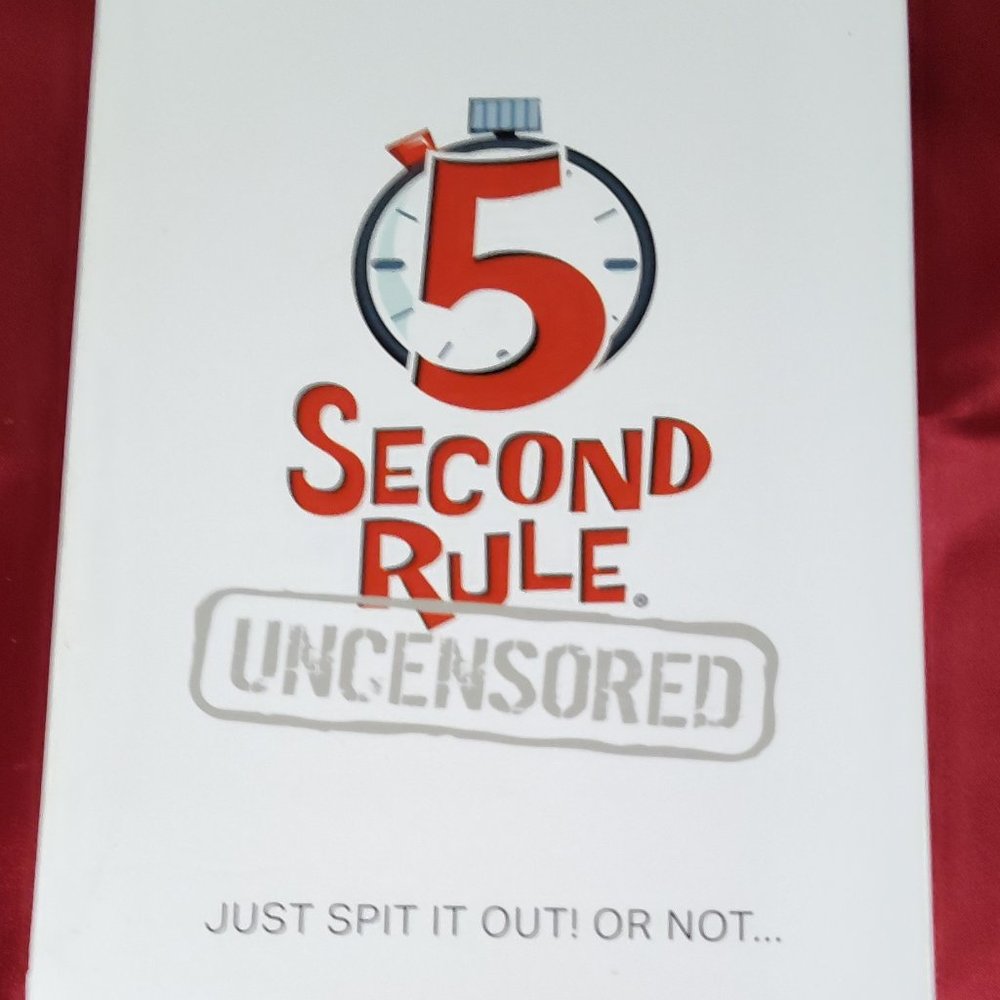 5 Second Rule Uncensored Game NEW SEALED